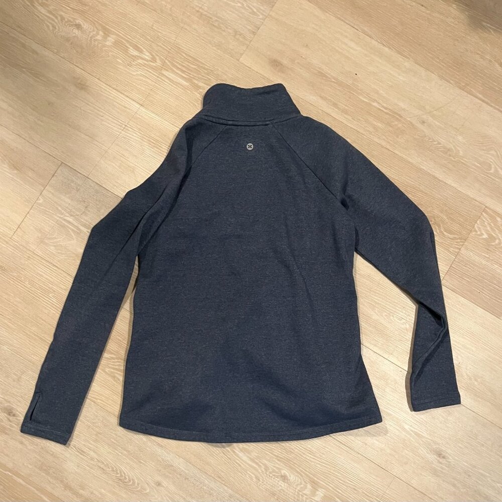 RBX Women's Blue Asymmetric Pullover - Picture 4 of 7